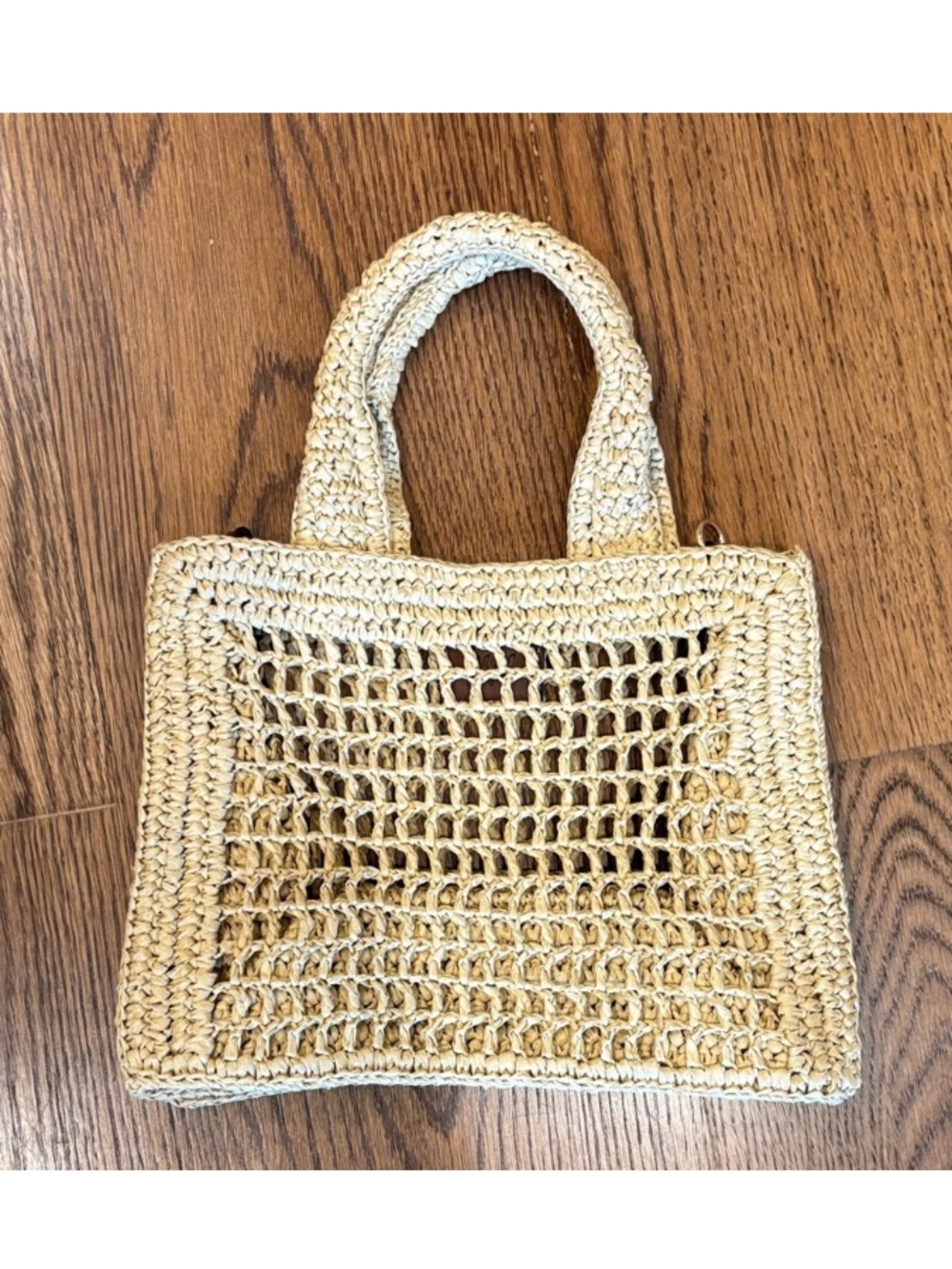 H&M Raffia Paper Handbag
